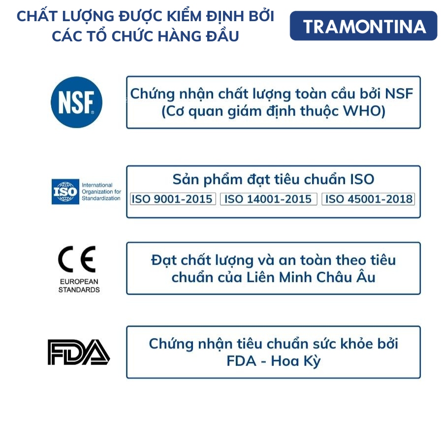 Bộ Thìa Dĩa Trẻ Em 2 Món Tramontina Chất Thép Không Gỉ Cao Cấp An Toàn Cán Nhựa PP Sản Xuất Tại Brazil Tặng Kèm 1 Dụng Cụ Tách Lòng Trứng