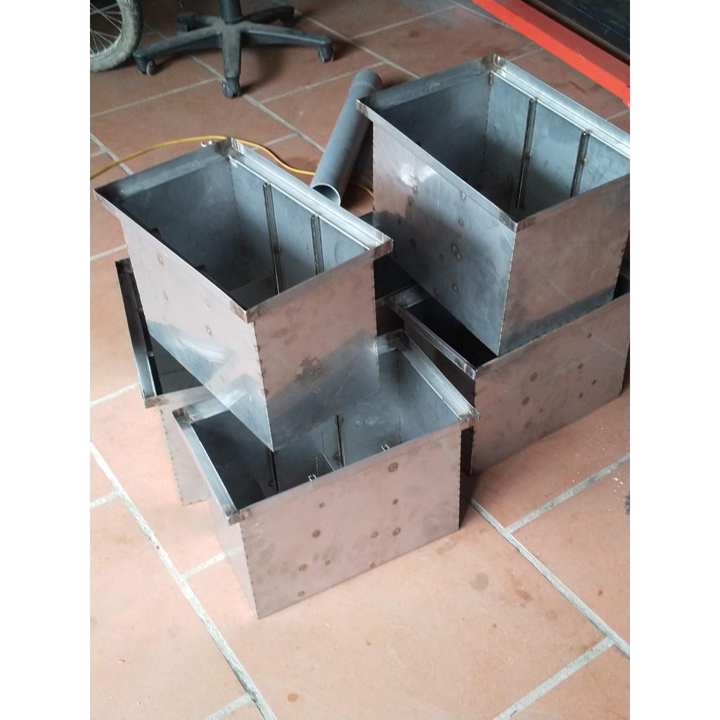 Bể tách mỡ Chất Liệu Inox Sức Chứa 80L
