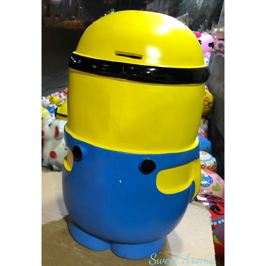 Heo MINIONS Size Khủng Bằng Thạch Cao Cao Cấp Size 35cm * 25cm