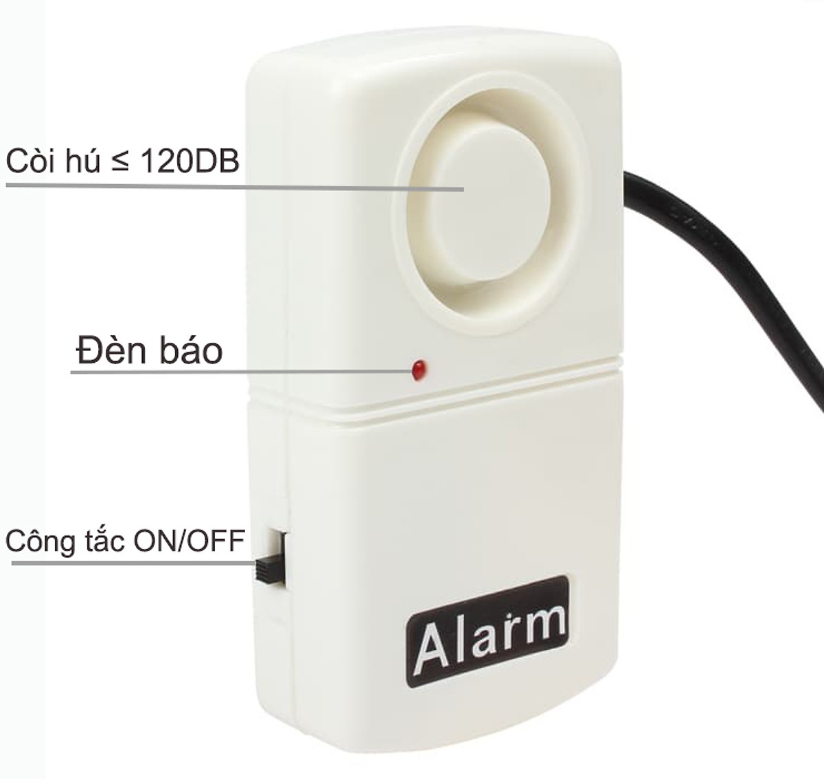 Báo động mất điện ( kèm 1 pin vuông 9V )