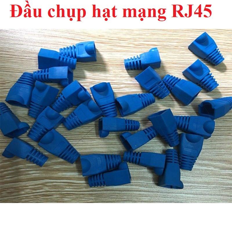 Túi 100c ĐẦU CHỤP HẠT MẠNG RJ45