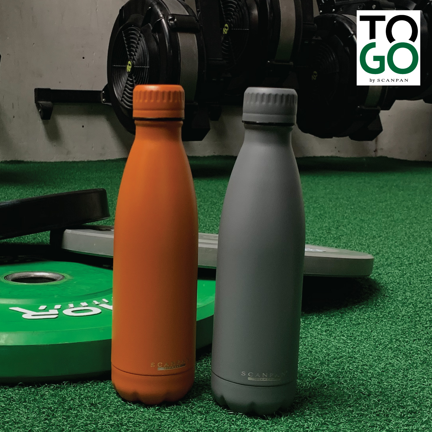 Bình giữ nhiệt Scanpan To Go 500ml màu xám - 51000116 - Hàng chính hãng