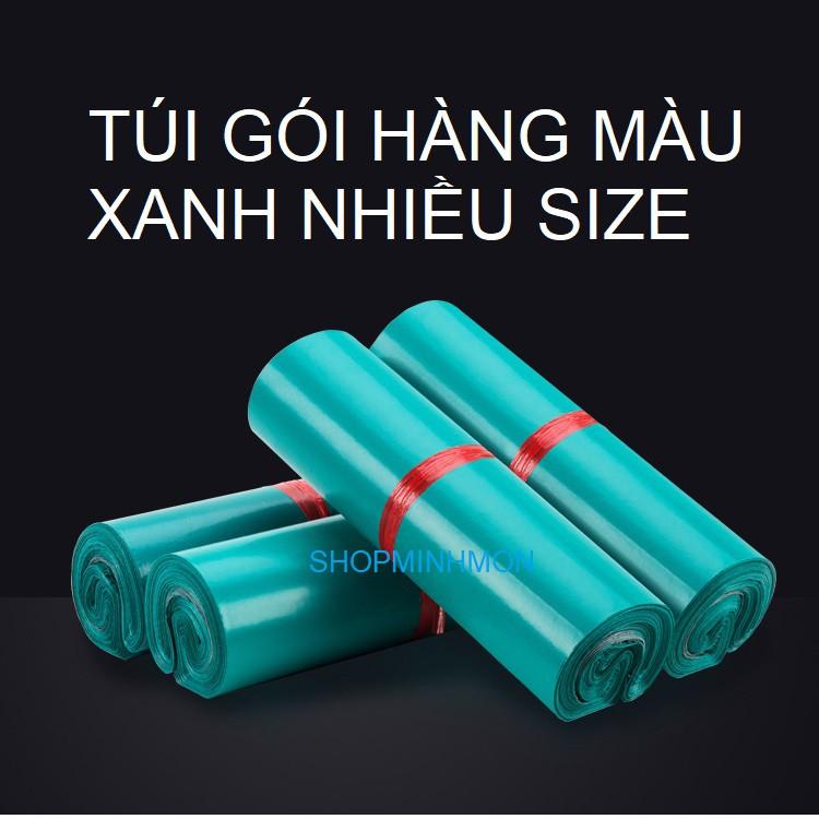 Túi gói hàng niêm phong - Túi đóng hàng có keo tự dán màu Xanh Coban nhiều size