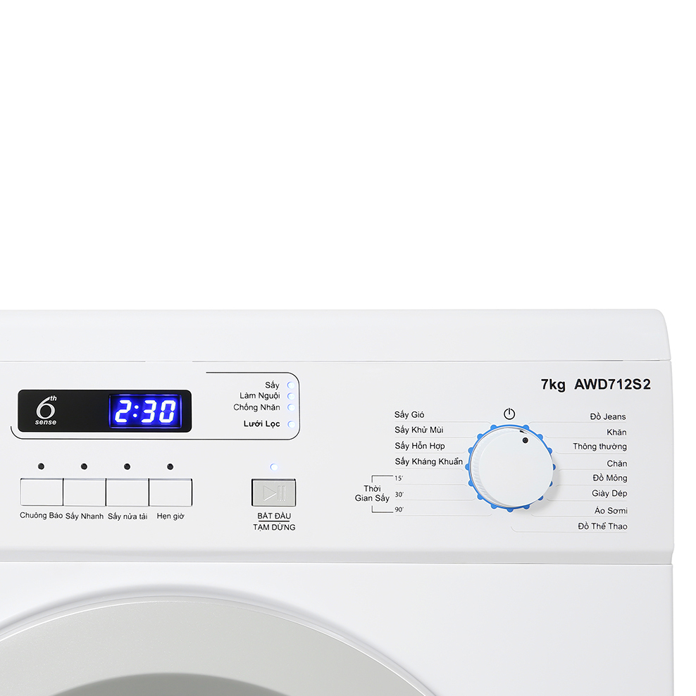 Máy sấy thông hơi Whirlpool 7 kg AWD712S2 -  Chỉ giao HCM