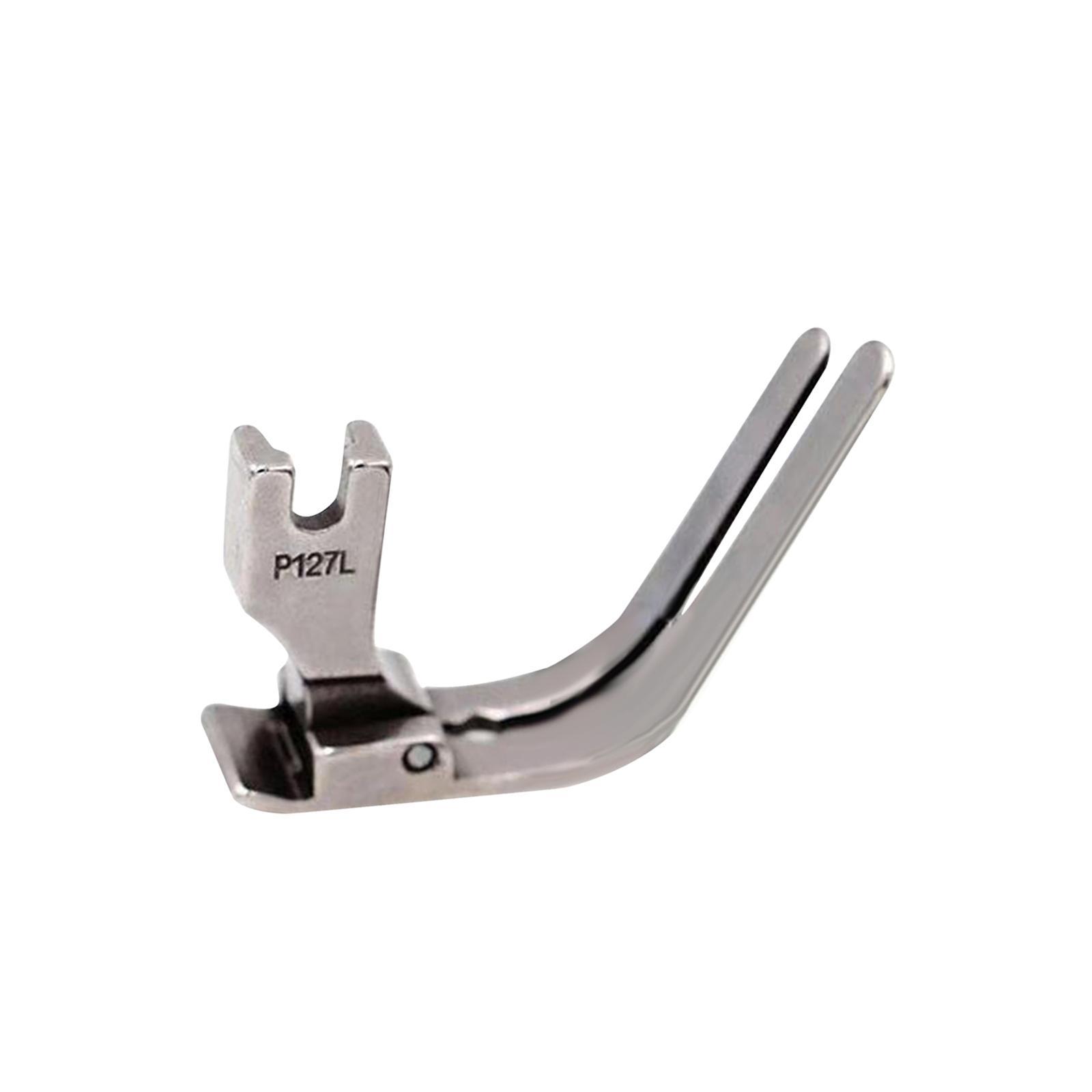 Industrial Sewing Machine Presser Foot Narrow Zipper Foot Durable Accessory Lockstitch Easy to Use Steel Presser Foot for Sewing Machine