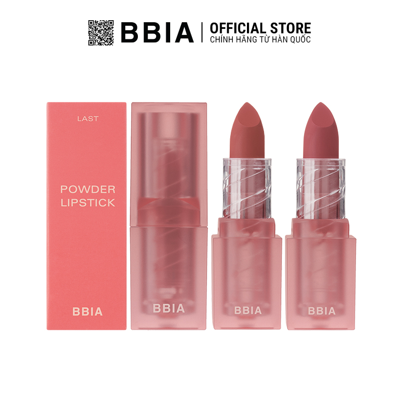 Son thỏi Bbia Last Powder Lipstick Classy Edition (2 màu) 3.5g 