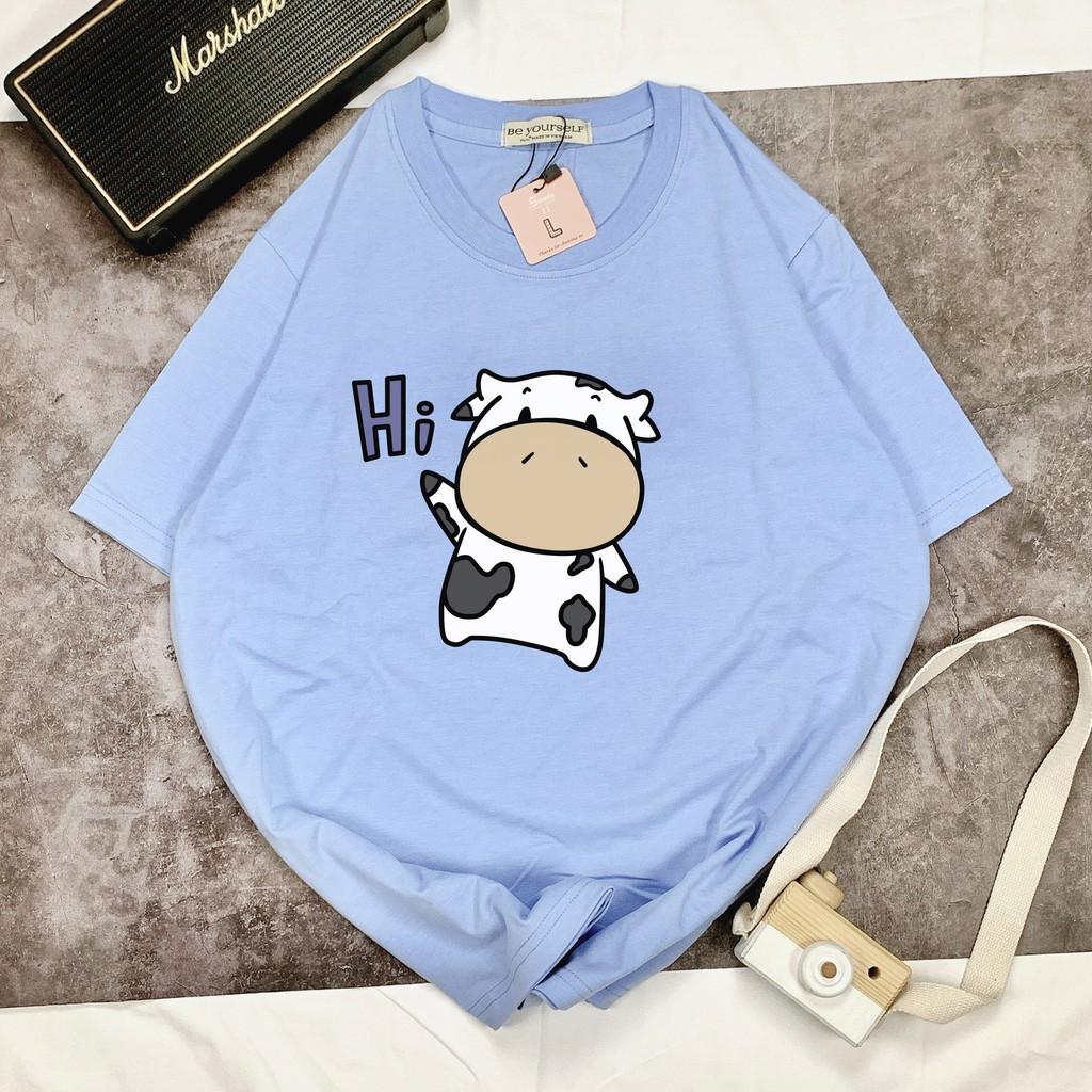 Áo thun unisex Be Yourself size M L XL - BÒ SỮA HI