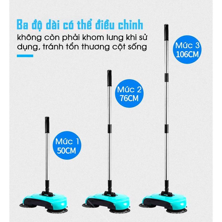 Chổi Quét Nhà Thông Minh Tiết Kiệm 200% Sức Lực - Home and Garden