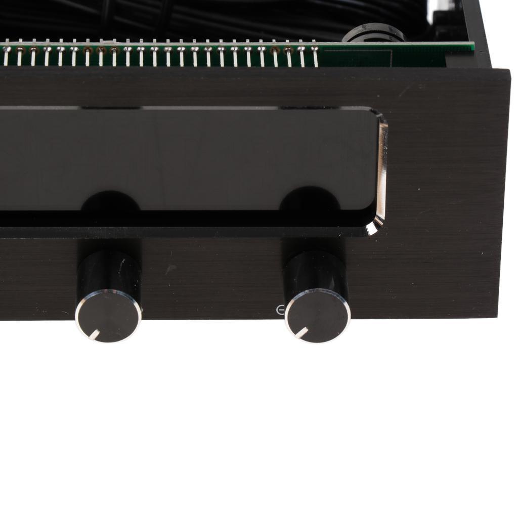 5.25" LCD Fan Controller Front Panel 4 set Temperature Fan Speed Display