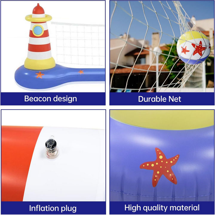 Bộ Bóng Chuyền Hồ Bơi Volleyball Water Game - Home and Garden