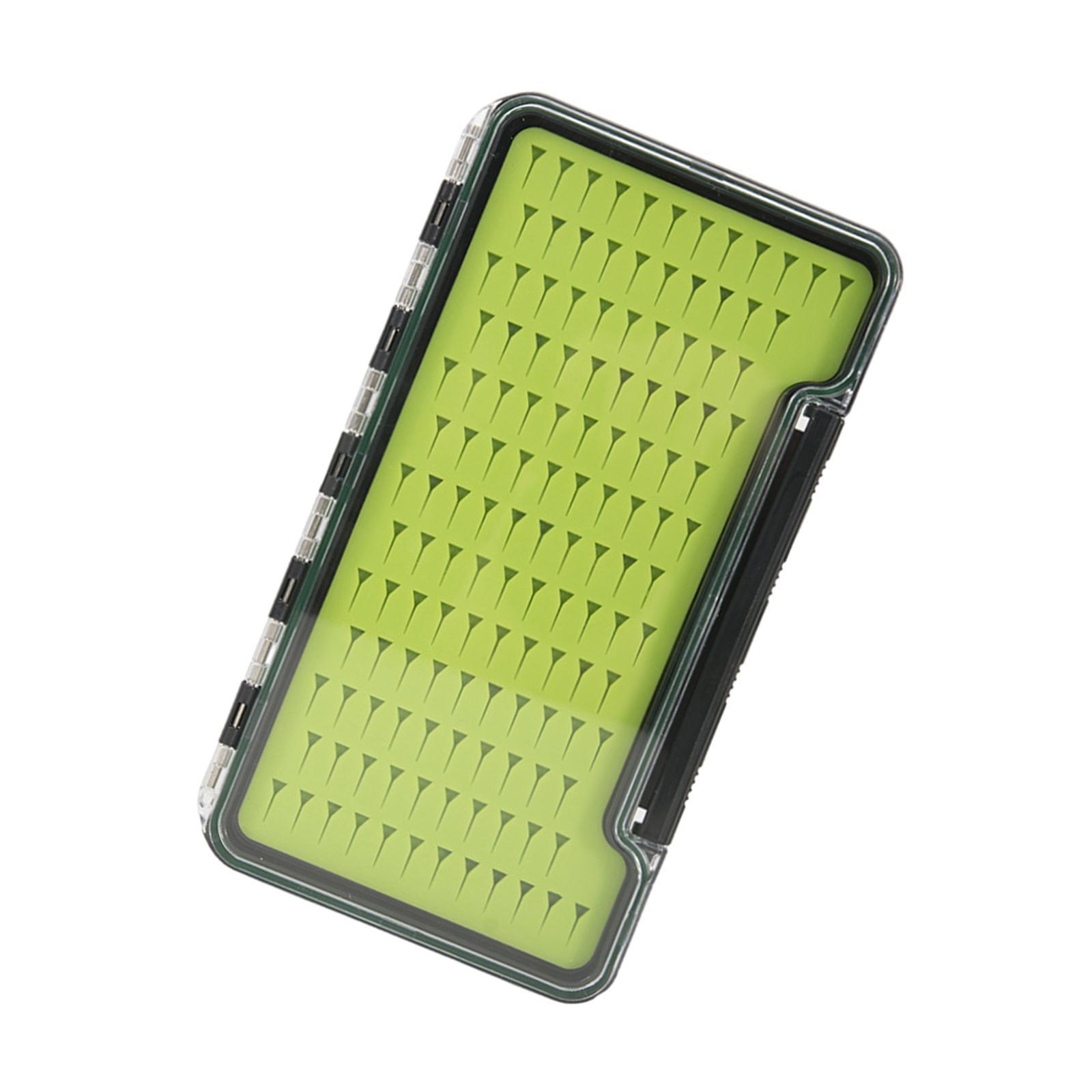 Portable Fly Fishing Box Clear Lid Baitcasting Organizer