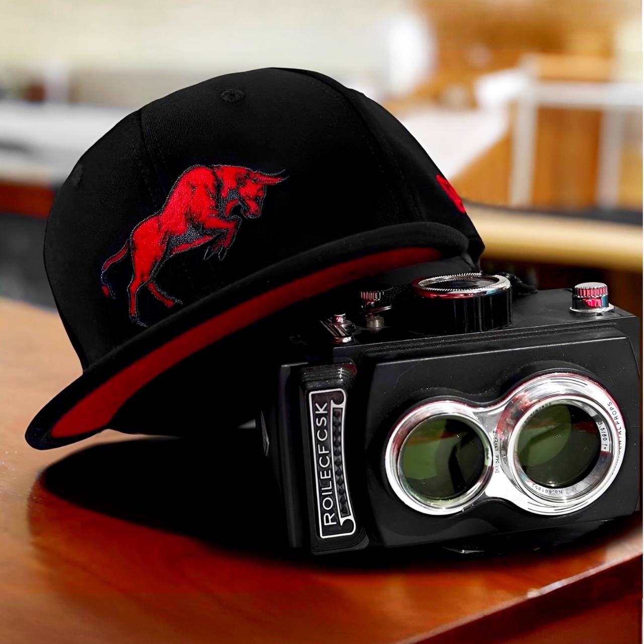 Nón snapback, mũ hiphop Red Bulls phối vải kaki Form chuẩn đẹp (Ảnh thật)