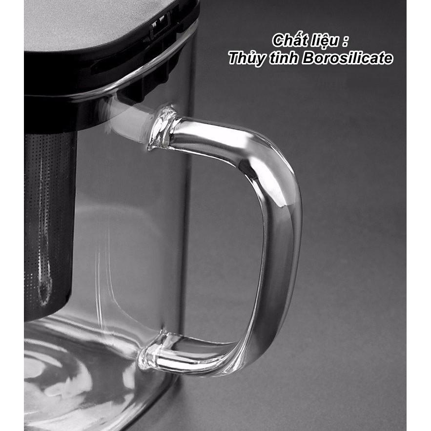 Bình trà Borosilicate phong cách Nhật Bản