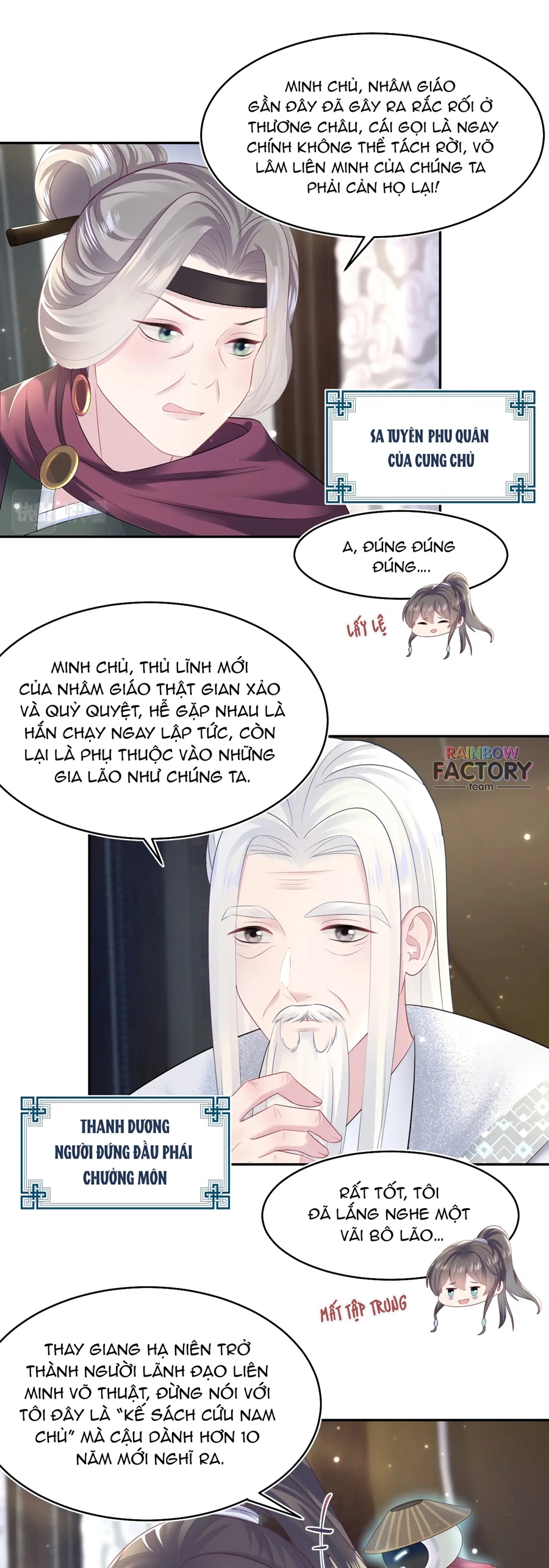 bạch liên hoa tuyệt mĩ dạy học online chapter 96 12