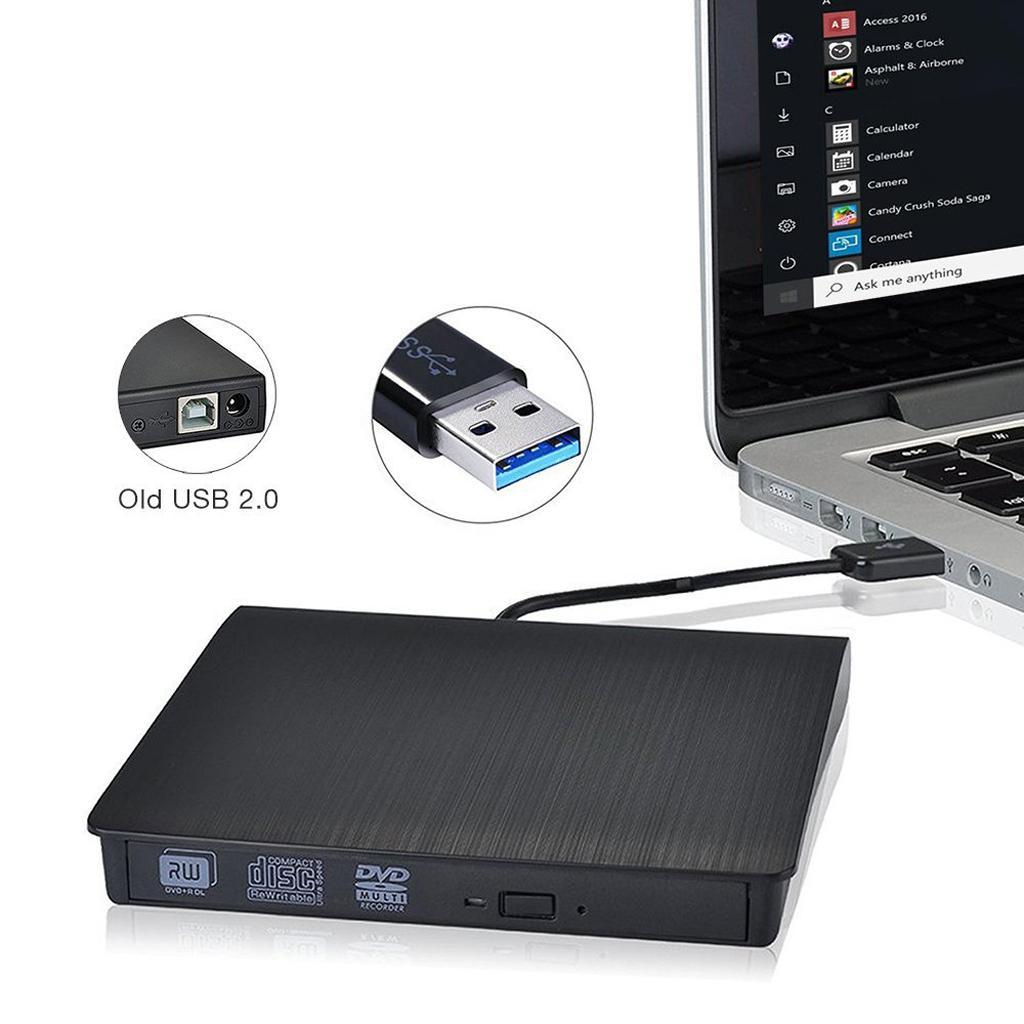 External DVD Driver USB3.0 DVD-ROM CD/DVD Writer for Macbook Desktop PC