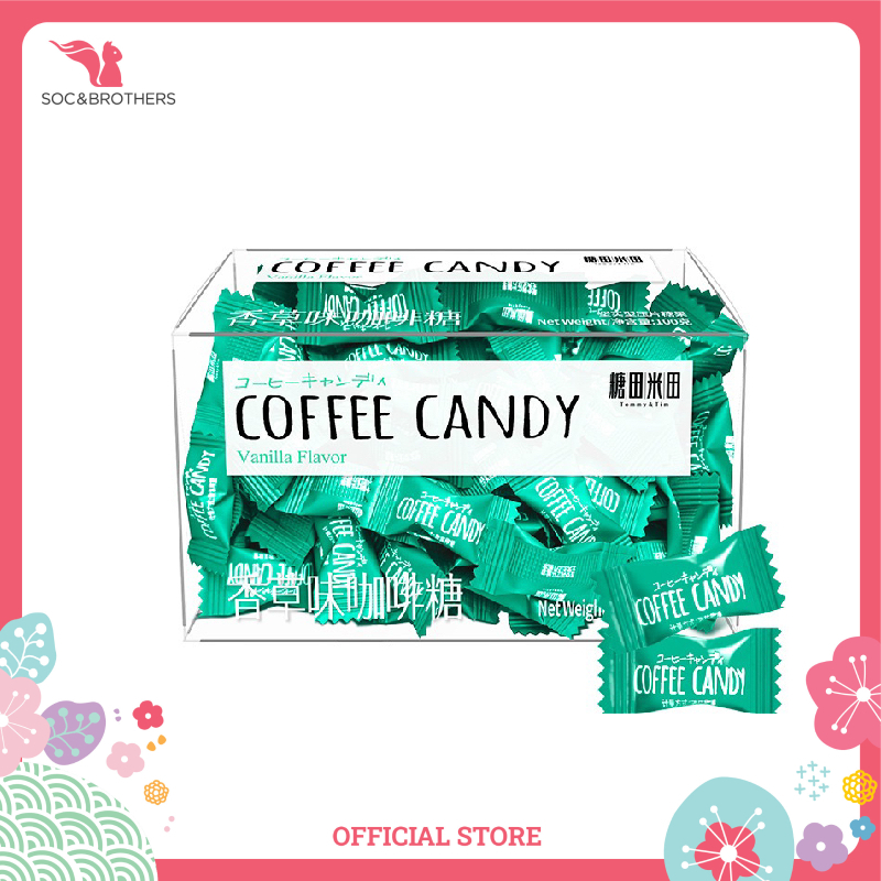 Kẹo cà phê vani Tommy &amp; Tim 100g/1kg
