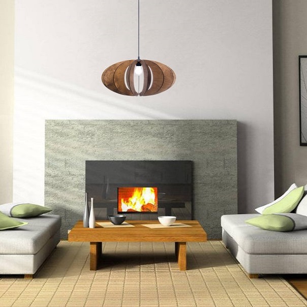 Đèn gỗ thả trần CAO CẤP hiện đại sang trọng chất liệu gỗ trang trí cho phòng khách nhà căn hộ decor nhà quán cafe