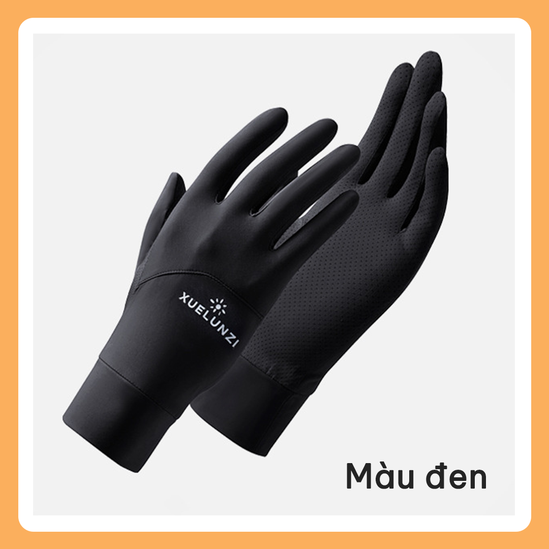 Găng tay chống nắng cao cấp, Găng tay xe máy mùa hè,Tất bao tay chống nắng thoáng khí mềm mại hở ngón cảm ứng cho nam nữ