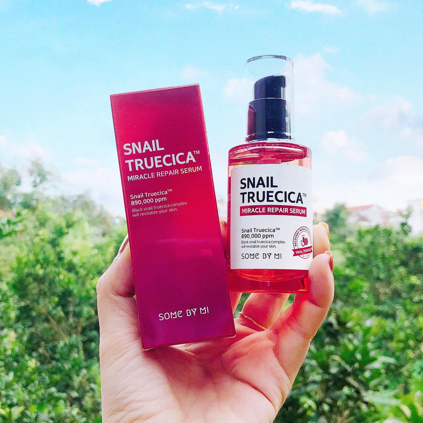 Serum Dưỡng Phục Hồi, Cải Thiện Vết Thâm, Sẹo Lõm Some By Mi Snail Truecica Miracle Repair Serum 50ml