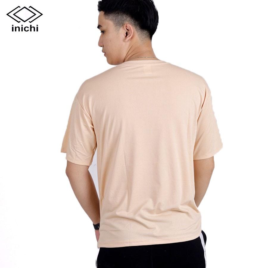 Áo thun INICHI unisex tay lỡ form rộng cá tính, hình in hình quả bở - IC637