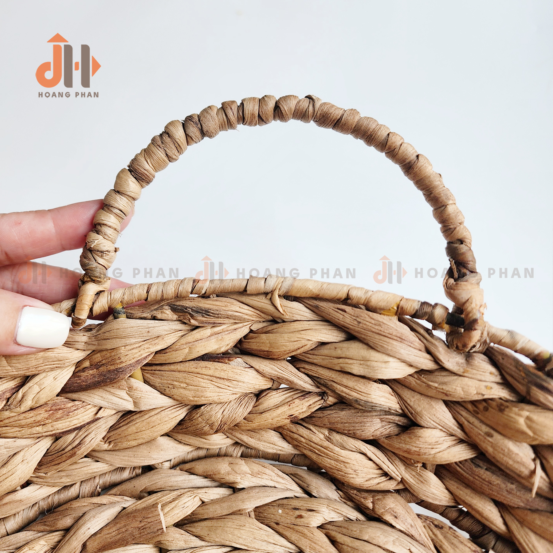 Khay Lục Bình Xương Cá Đáy Trụ Vát