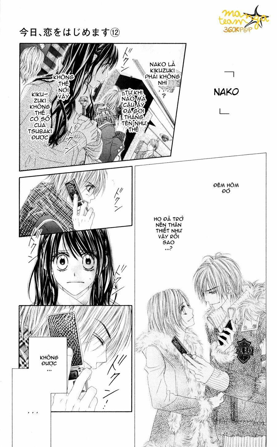 kyou, koi wo hajimemasu - mộng mơ đầu đời chapter 75 17