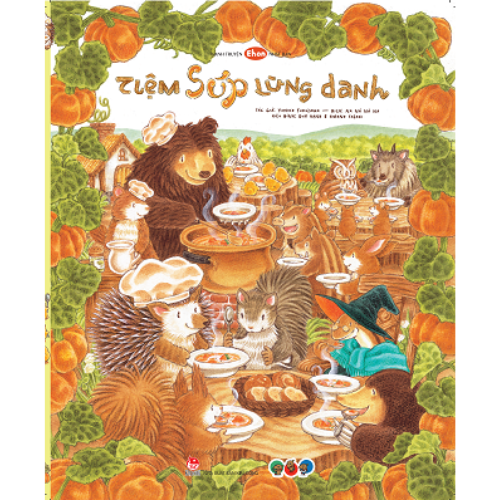 Sách cho bé từ 3 tuổi - Phát triển tư duy - Tiệm súp lừng danh (Truyện tranh Ehon Nhật Bản)