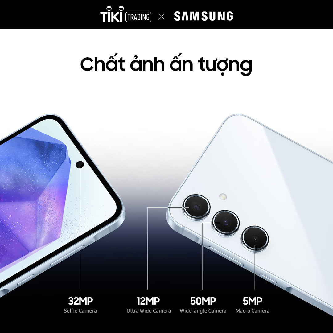 Điện Thoại Samsung Galaxy A55 5G (8GB/128GB)- Hàng Chính Hãng