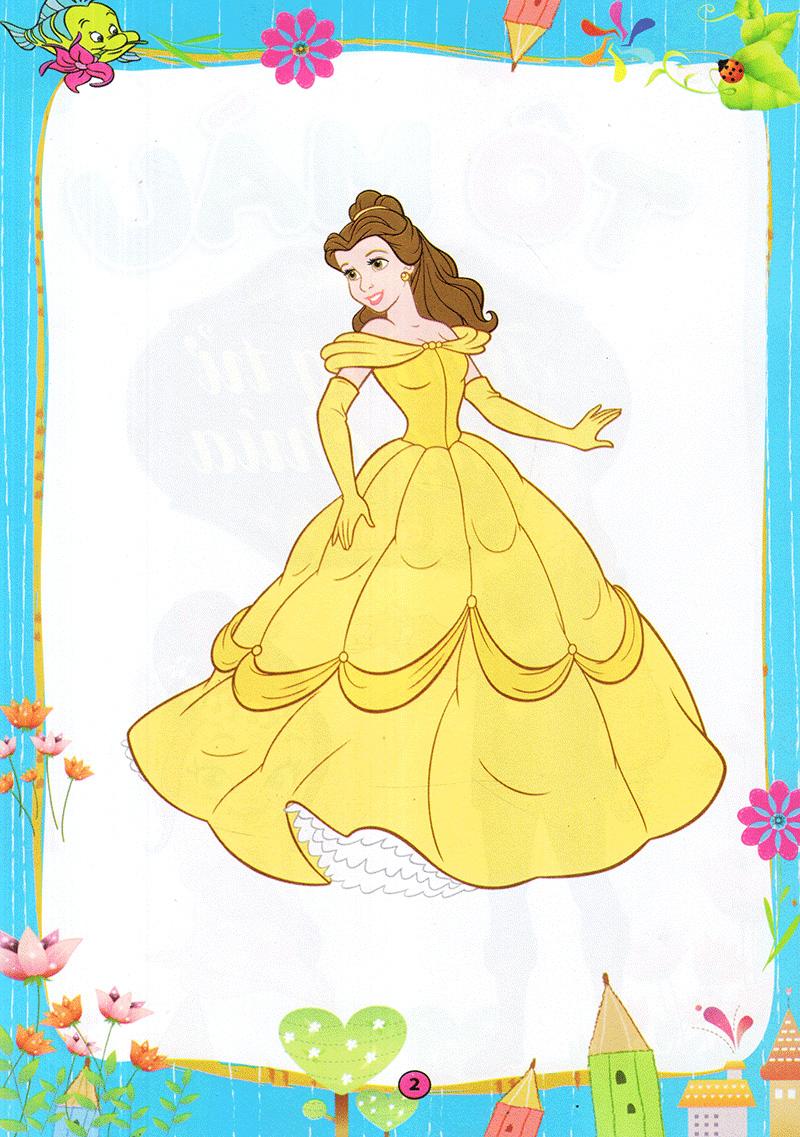 Sách Tô Màu Hoàng Tử Công Chúa - Tập 1