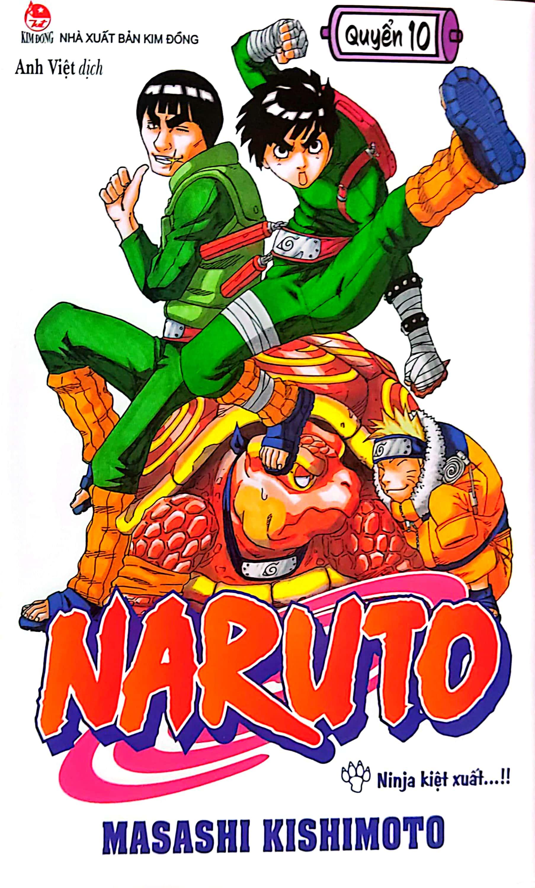 Naruto Tập 10: Ninja Kiệt Xuất…!! (Tái Bản 2022)