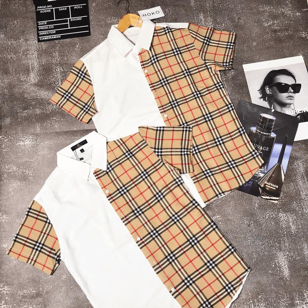 ÁO SƠ MI NAM NGẮN TAY CARO