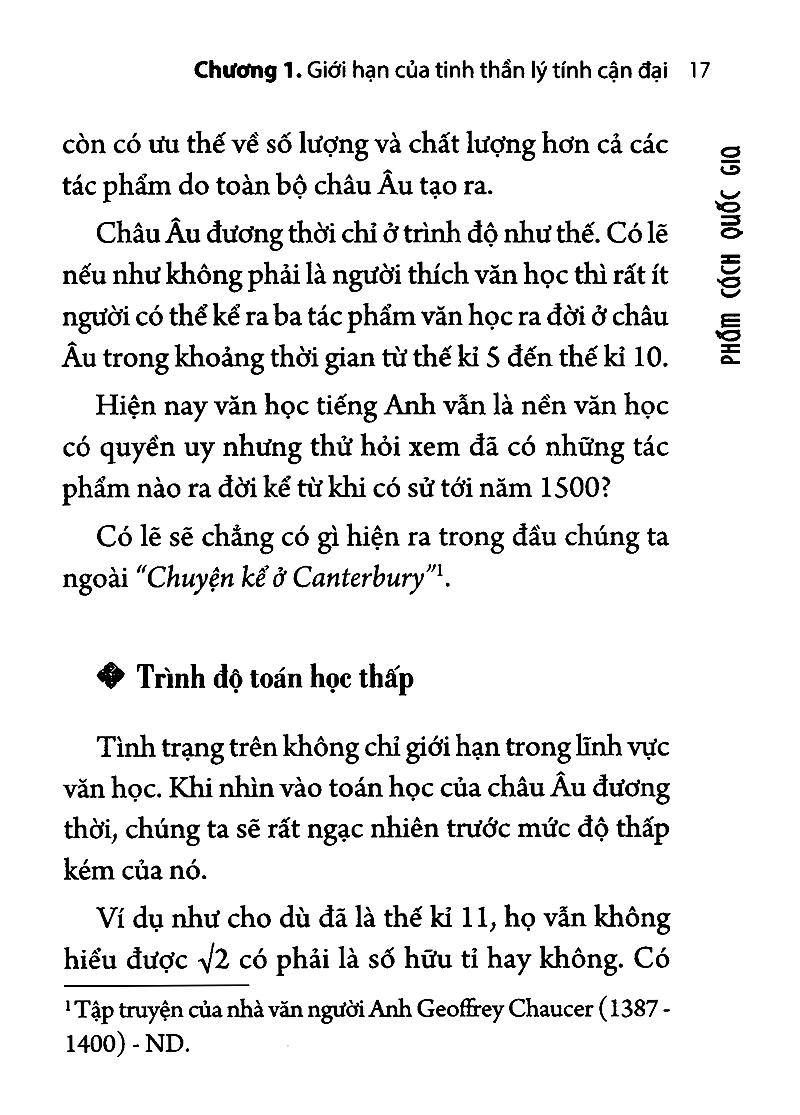 Sách Phẩm Cách Quốc Gia (Tái Bản 2020)