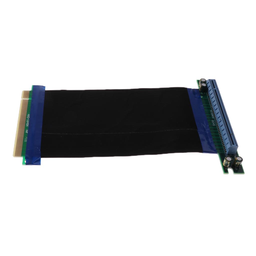 PCI-E 16X Riser Card Adapter Flexible Extension Cable 164Pin