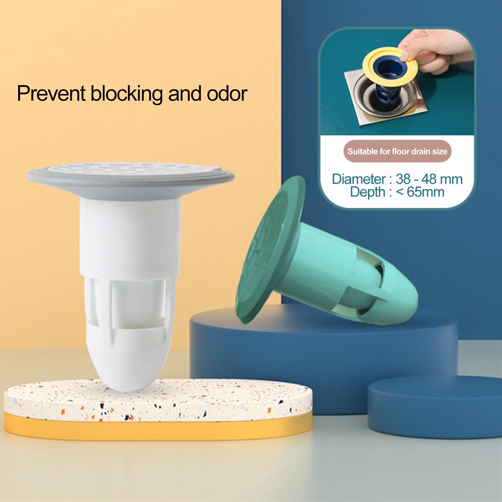 Deodorization Floor Drain Drain Plug Universal Insect Proof Anti Clogging Sewer Sink Strainer Hair Trap for Kitchen Bathroom Toilet