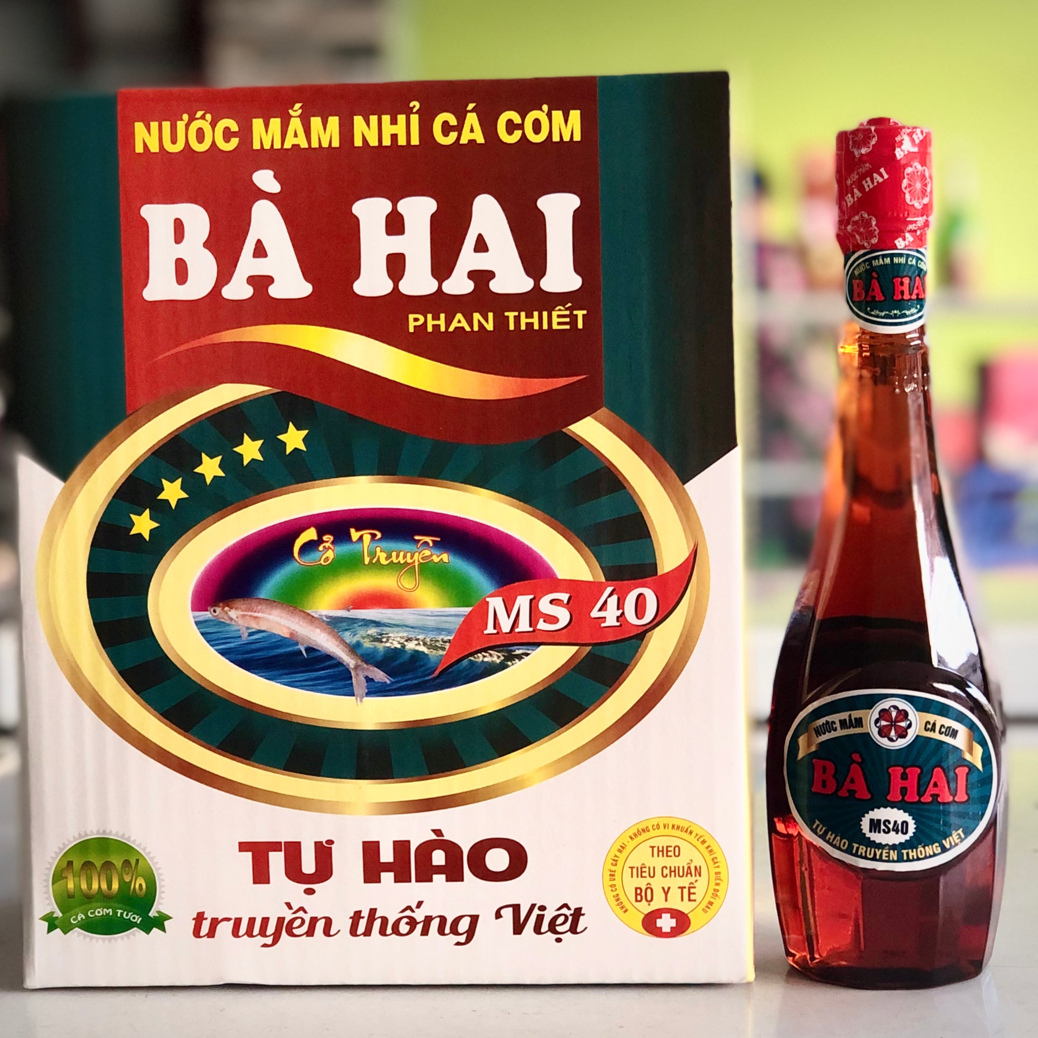 Thùng Chai Nhựa Nước Mắm Nhĩ Bà Hai (6 x 500ml)