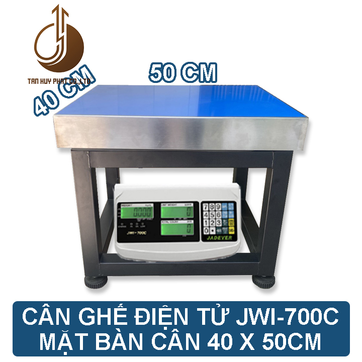 Cân Đếm Số Lượng JWI-700C - Mặt Bàn Cân 400x500MM