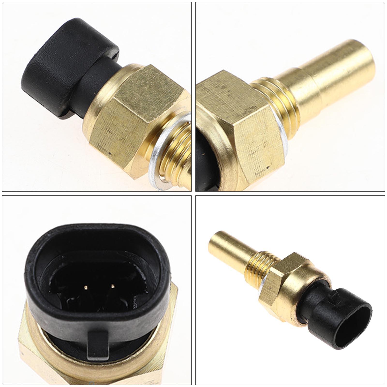 2X Automobile Coolant Temperature Sensor Direct Replaces Fit for   6.6L