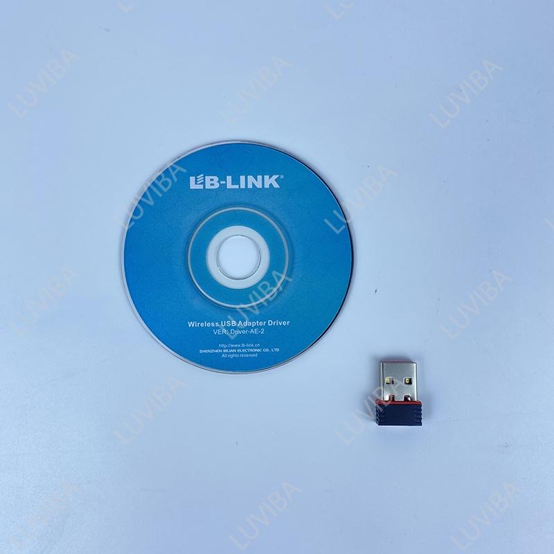 Usb Thu Wifi LB LINK nhỏ gọn cho máy tính bàn thu sóng 150Mbps ,Hàng chính hãng