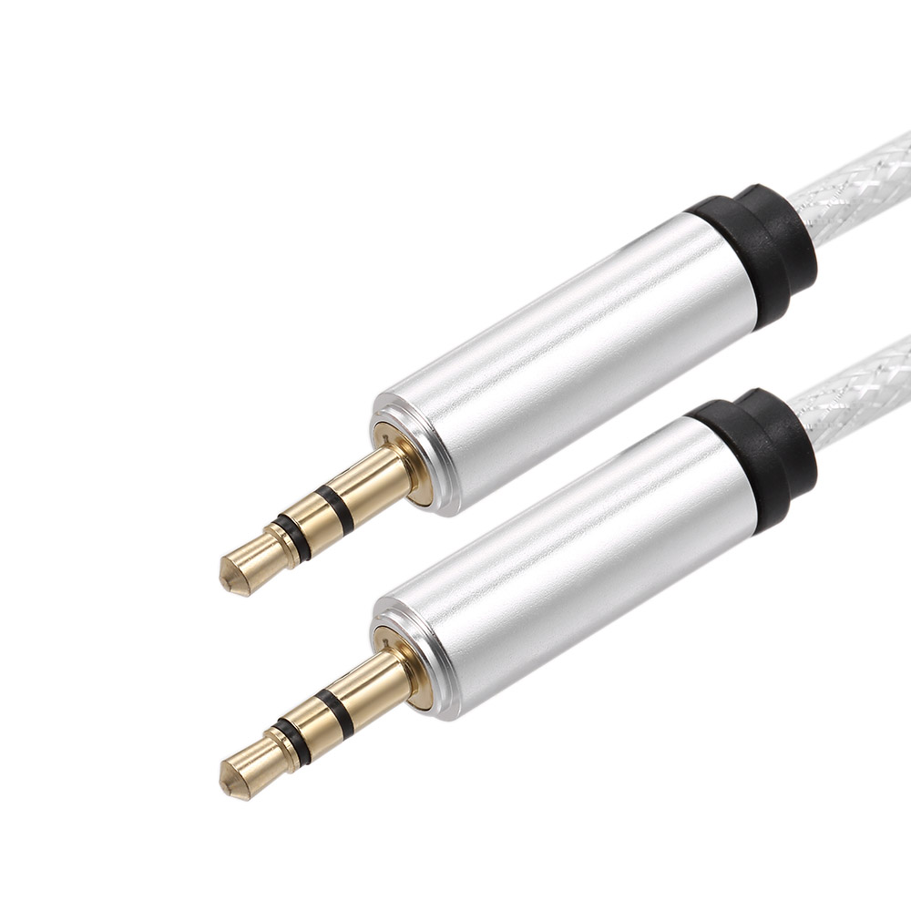 Cáp Âm Thanh Phụ Trợ Giắc Cắm 3,5 Mm Male Sang Male Cho Ô Tô / Điện Thoại / Máy Tính Xách Tay