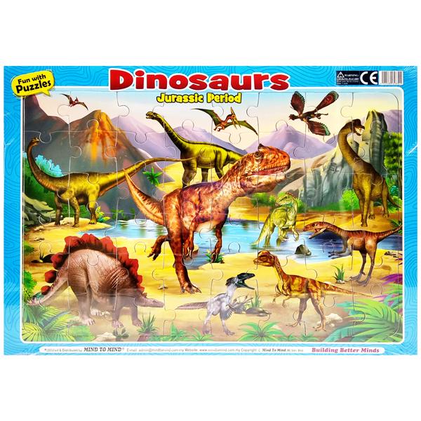 Fun With Puzzles: Dinosaurs Jurassic Period