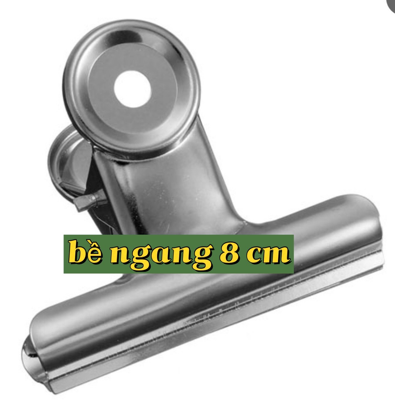 Kẹp inox lớn kẹp tranh, kẹp khung thêu tranh chữ thập loại 8 cm