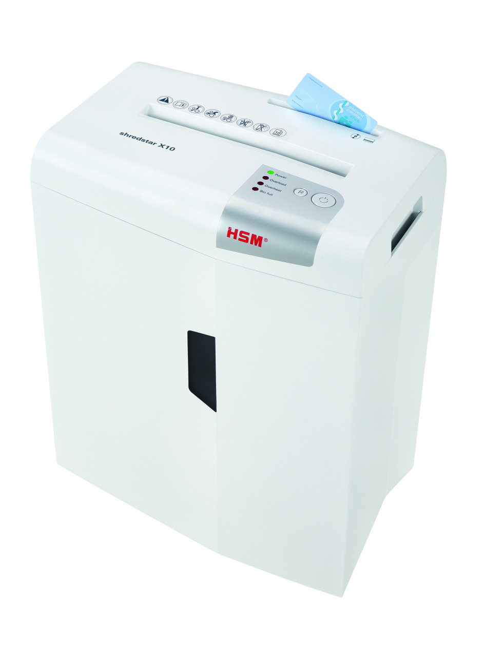 Máy Hủy Tài Liệu HSM Shredstar X10 4,5x30mm