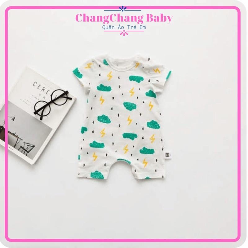 Body cộc tay bé trai chất thun cotton mềm mịn (5kg - 13kg)