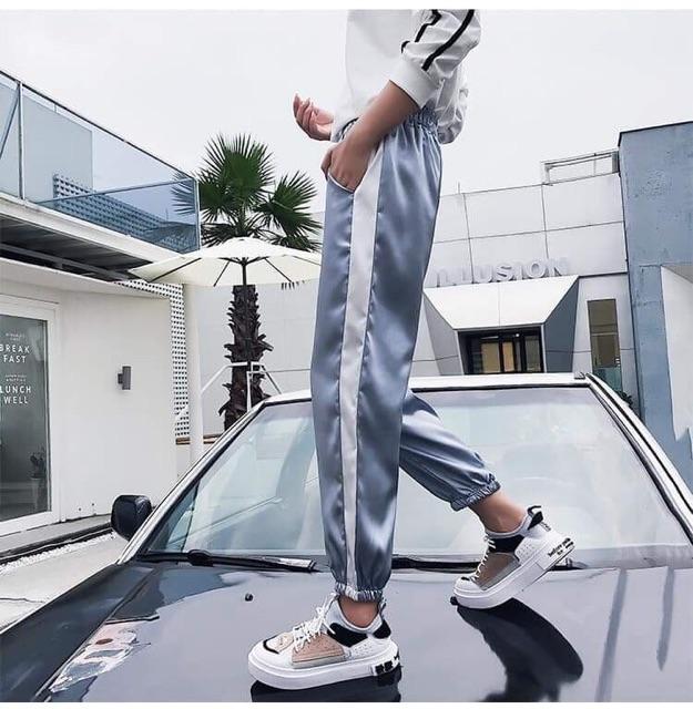 Quần jogger sọc viền cực hot