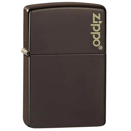 Bật Lửa Zippo 49180ZL – Zippo Brown Zippo Logo