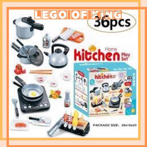 Đồ Chơi Nấu Ăn Kitchen Cho Bé Bộ Bếp PIN