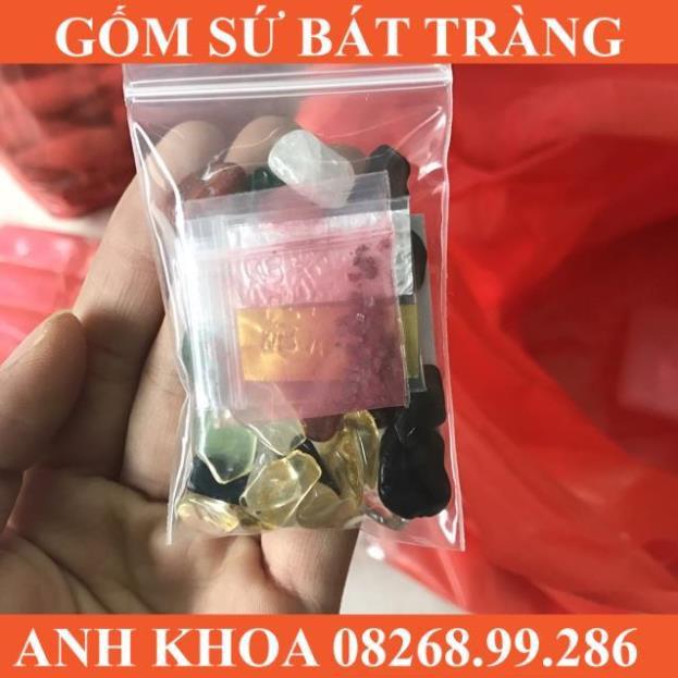 Thiên Kim Thất Bảo Ngũ Sắc - Gốm sứ Bát Tràng Anh Khoa