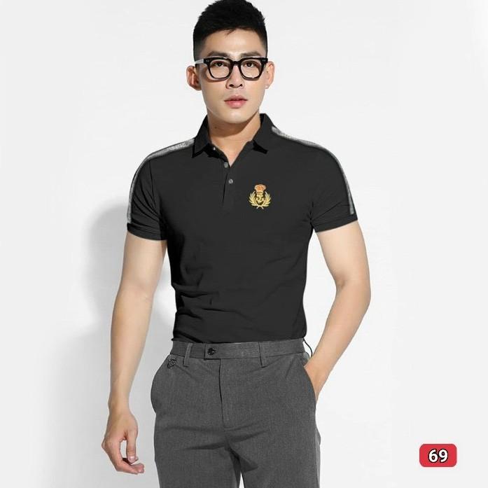 Áo thun nam cao cấp murad_fashion, áo phông nam màu đen thêu logo đẹp phong cách thời trang nam 2021 atn69