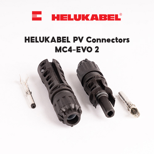 Đầu kết nối cáp DC HELUKABEL PV Connectors MC4-EVO 2 (1 cặp Male & Female/ bộ)