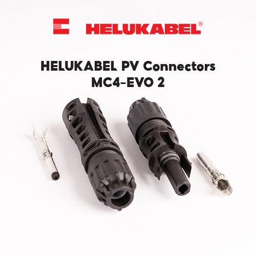 Đầu kết nối cáp DC HELUKABEL PV Connectors MC4-EVO 2 (1 cặp Male &amp; Female/ bộ)